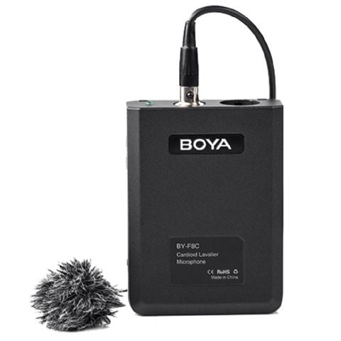 Boya Cardioid Lavalier mikrofon By-F8C pro video nebo nástroje