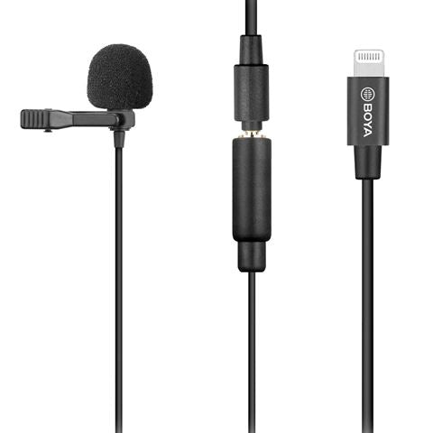 Boya Clip-on Lavalier Microphon BY-M2 pro iOS