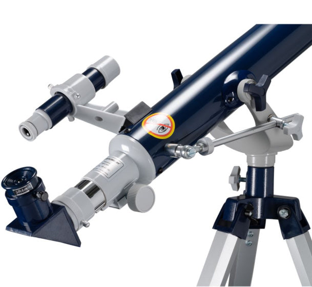 Bresser Telescope Junior 69 cm in alluminio grigio a 12 pezzi