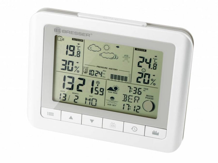 Stazione meteorologica Bresser Temeotrend WF 16,5 x 3 x 13 cm Bianco 3 pezzi