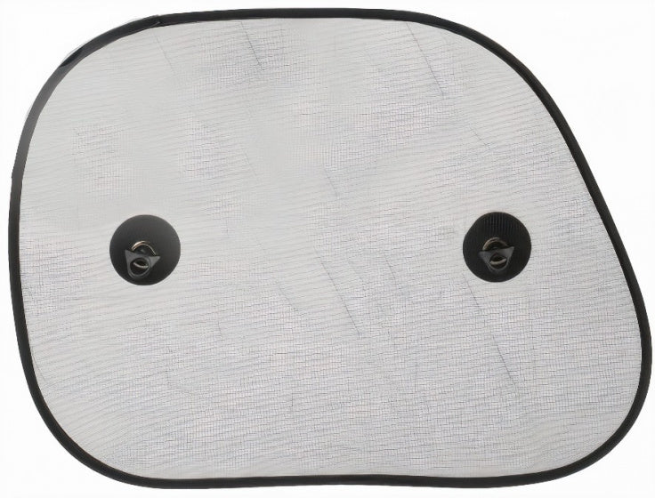Awnings Hatchback Side Fenêtre 65 cm noir 2 pièces
