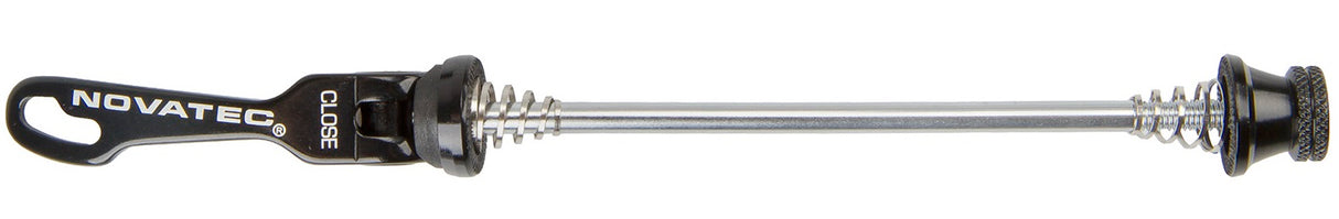 Novatec Quick Release Fast tensioner front axle 112 mm alu black