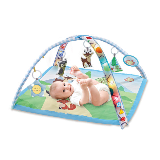 Chipolino Forest Babygym Aktivita hrají šaty s hudebním světlem