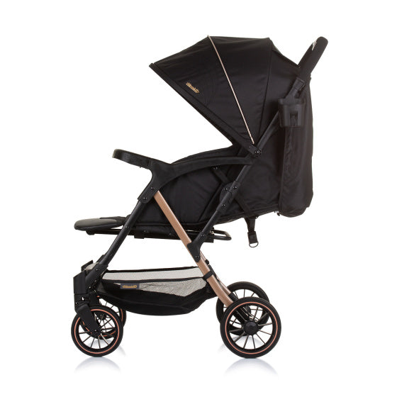 Chipolino Amber foldablen Buggy mat Foussdeckel obsidian schwaarz