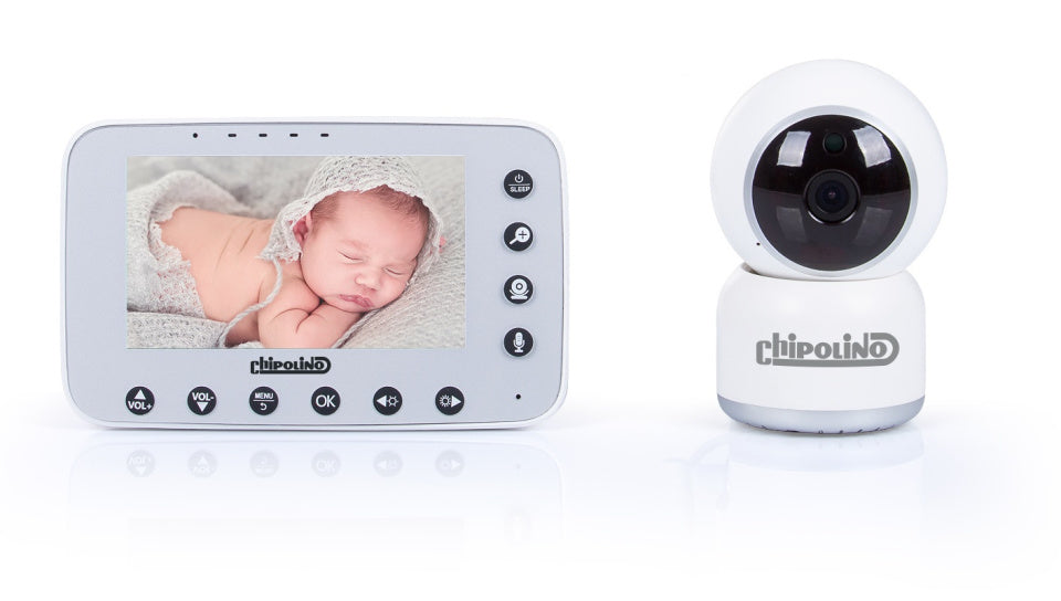 Chipolino Atlas babyfoon s kamerou 4.3 LCD-Display Baby Monitor