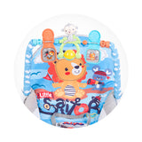 Chipolino Baby Spa houpací křeslo s hudbou a uklidňující vibrace modrá šedá