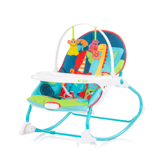 Chipolino Enjoy rocking chair with music and calming vibrations Multicolor