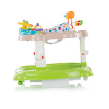 Chipolino Joya Lux 4-i-1 Walking Chair 360 ° roterbar sammenleggbar grønt
