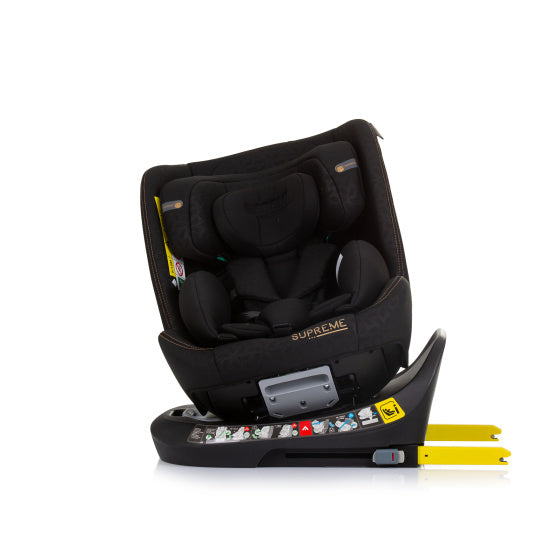 Chipolino autostoel i-size 40-150 cm isofix 360° obsidian zwart