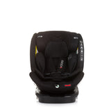 Chipolino fotelik samochodowy i wielkości 40-150 cm ISOFIX 360 ° Obsidian Black