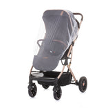 COGGY pieghevole combinabile di chipolino con copertina del piede ebano beige