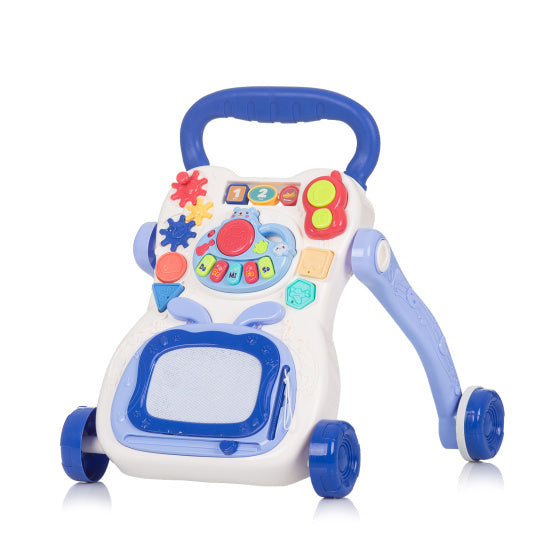 Chipolino Funny Game Walker s klavírem, telefonní deska na modrou