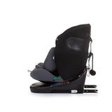 Chipolino autostoel i-size 40-150 cm isofix 360° obsidian zwart grijs