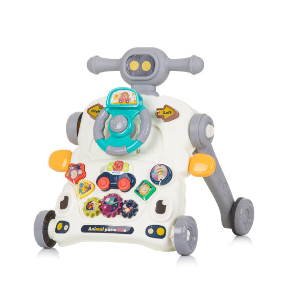 Chipolino Auto 3-In-1 Walker mat Spillsaache Autosmusek Graf