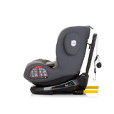 Chipolino Peak Autositz I-Größe 40-150 cm ISOFIX 360 ° Granitgrau