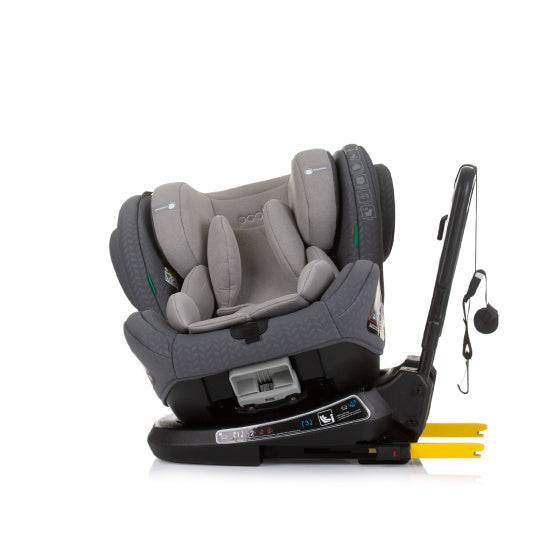 Chipolino Peak Autositz I-Größe 40-150 cm ISOFIX 360 ° Granitgrau
