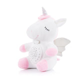 Chipolino Plush Baby Projektor mazlivý jednorožec s hudebním světlem