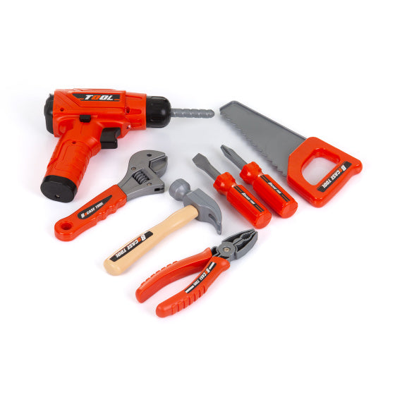 Chipolino Workbench mat Tools spillen mat Liicht 63-Stéck