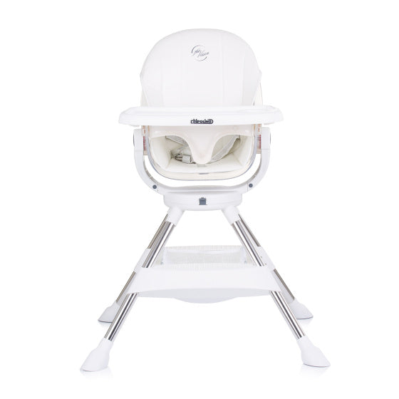Chipolino Vision 360 ° vrteči se visok stol s cevjo sedežnih blazin