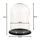 Clayre eef stolp 6gl3477 transparent 23x29 cm