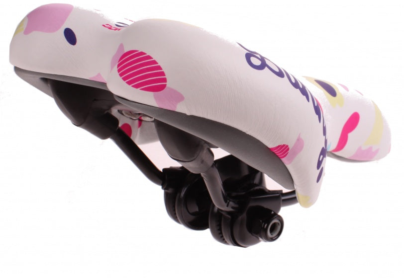 Cyletech Bunny Saddle per bambini Bike White 22 x 14 cm
