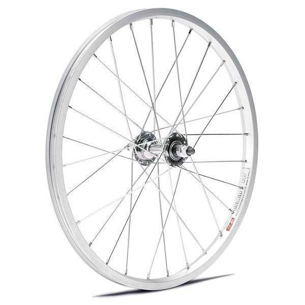 HZB front wheel 20 inch Etro 406 Aluminum silver fixed axis