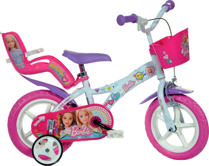 Dino 12 tommers 21 cm jenter som tapper hvit rosa