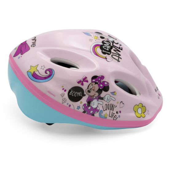 Minnie mouse bicycle helmet girls pink size 52-56 cm