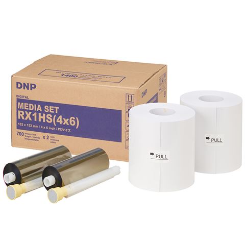 DNP Standard paper DSRX1HS-4X6 2 Roll � 700 St. 10x15 for DS-RX1HS