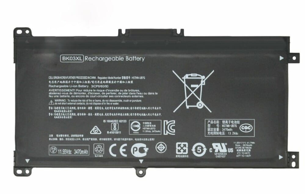 HP Laptop Battery 3470 MAH
