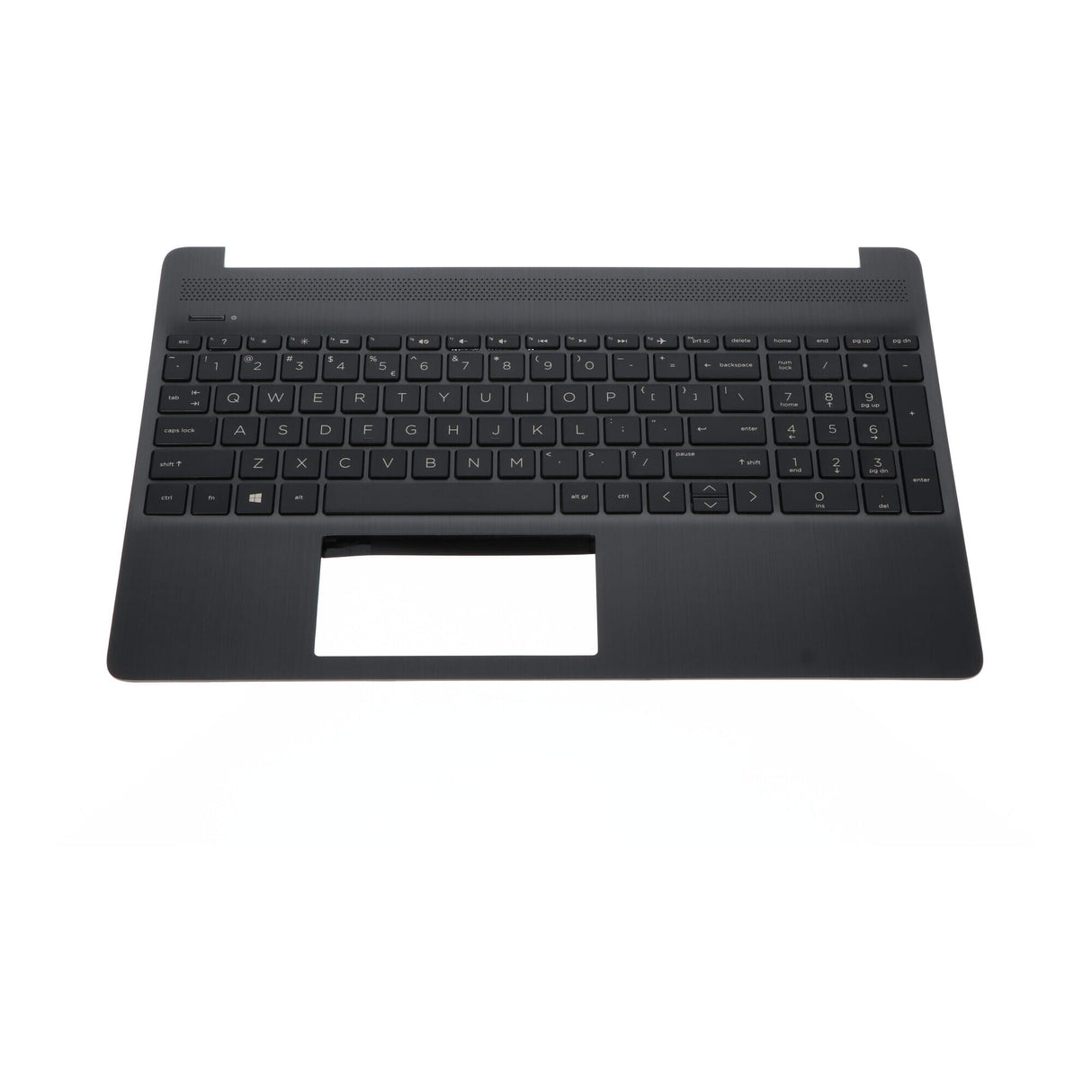 HP LAPTOP Keyboard Qwerty US + Top Cover Grey