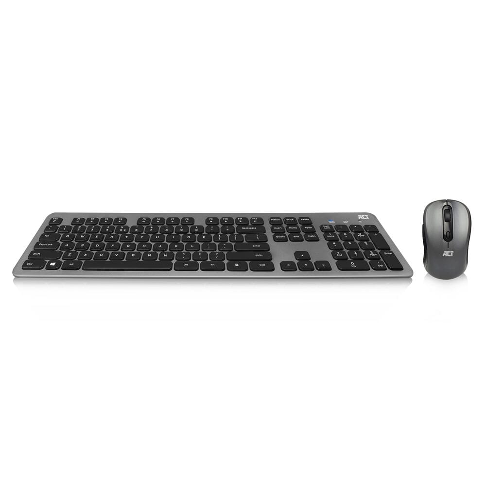Act wireless set con tastiera e mouse (layout di Qwerty US)