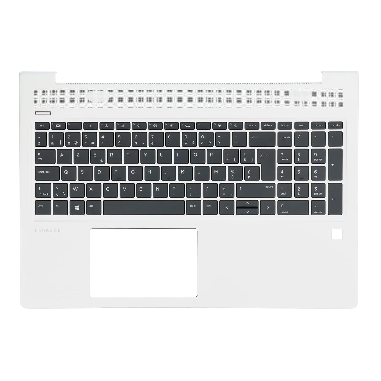 HP notebook klávesnice Ázerce Be + Top Cover, podsvícení
