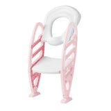 Dolu Educational Toilettrainer with Staircase Toilet Reder Pink