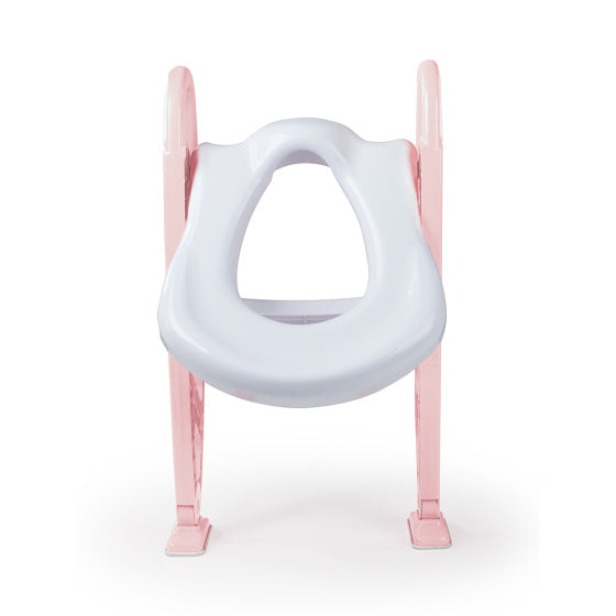 Dolu Educational Toilettrainer with Staircase Toilet Reder Pink