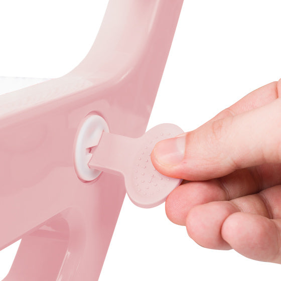 Dolu Educational Toilettrainer with Staircase Toilet Reder Pink