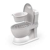 Dolu 2-in-1 XL Educatief Plaspotje met Doorspoeleffect Wit Grijs