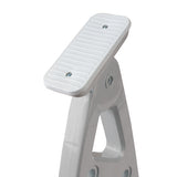 Dolu Educational toilet trainer with steps of toilet reducer Gray