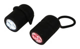 Dresco ledde 6,5 x 6 x 3,5 cm 2-stycken svart