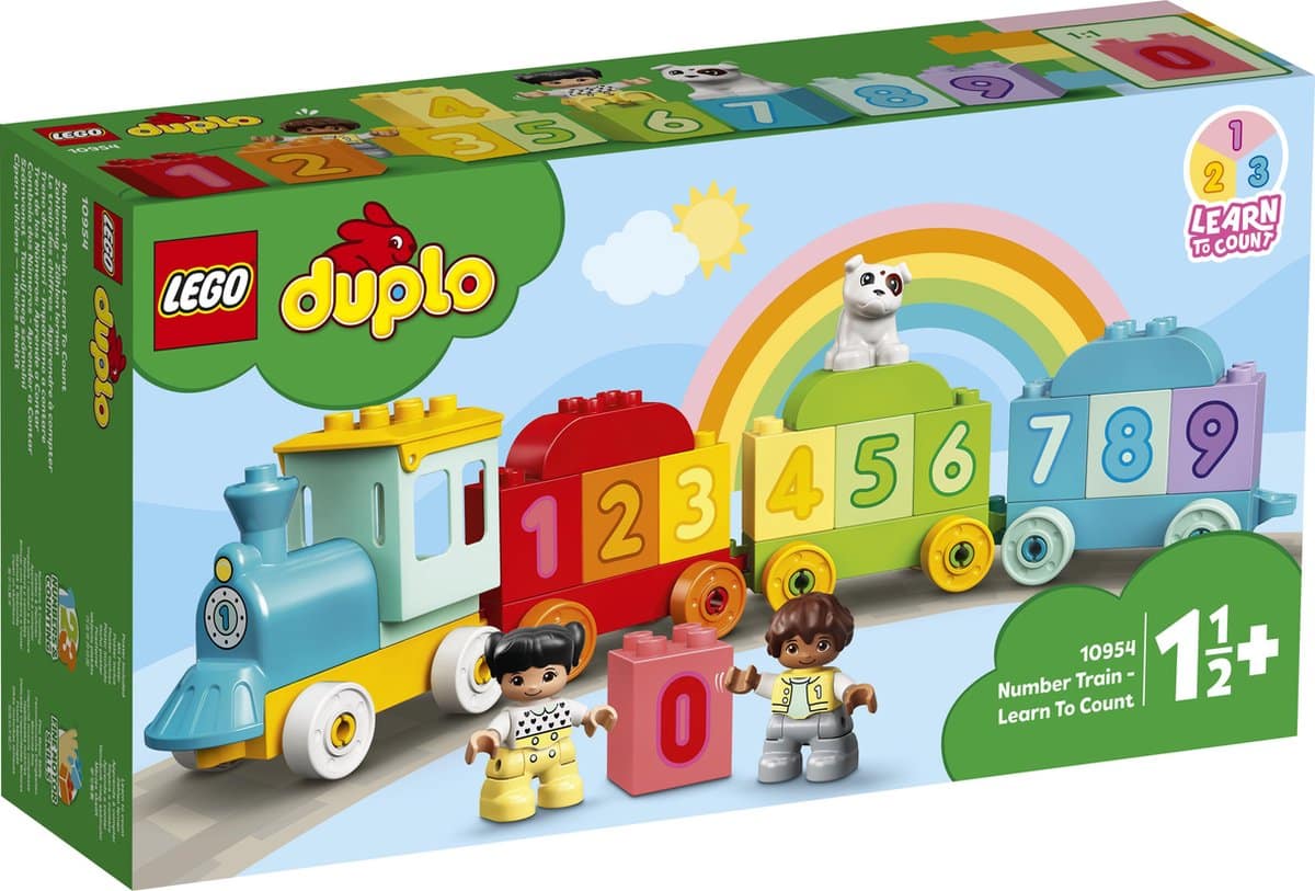Lego Deplo - 10954 Nummer Train, naucz się liczyć