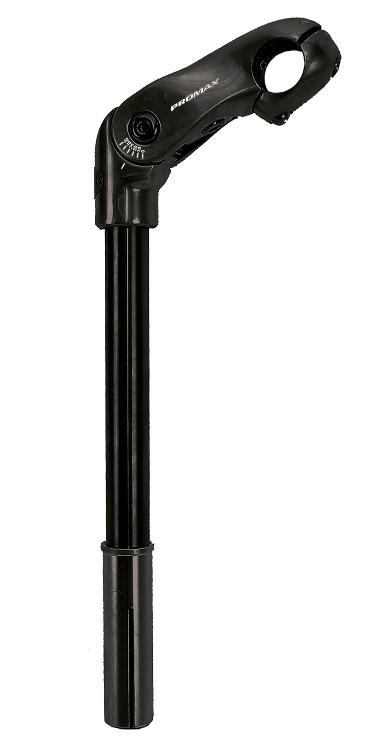 PRO MAX STEM Justerbar 300 mm 22,2 25,4 + adapter sort