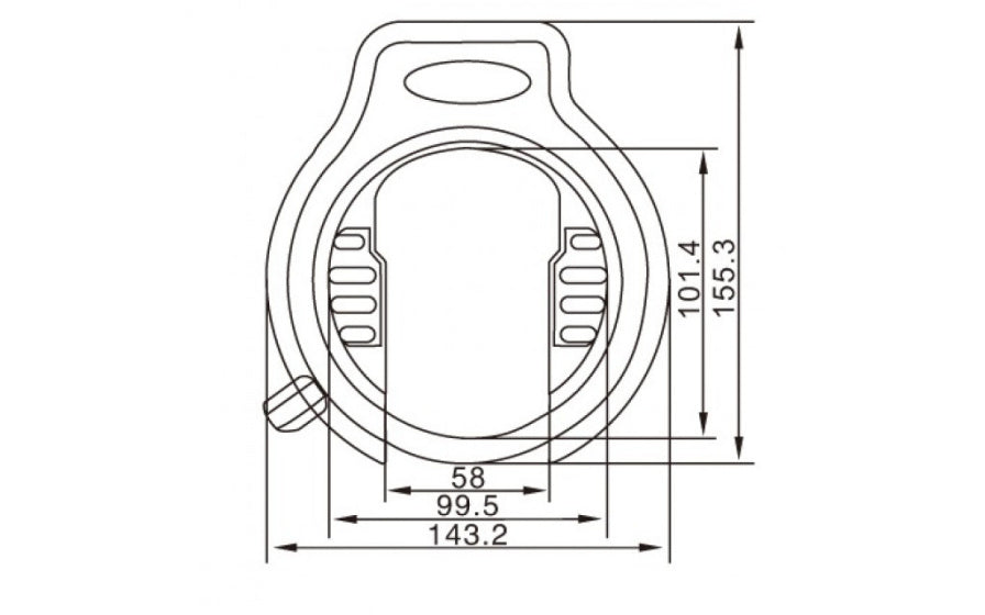 Ringslot Edge Strong Art2 - černá
