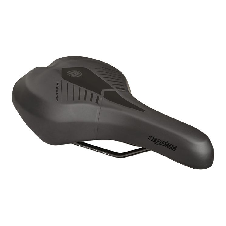 Selle ergotec active m sort noir
