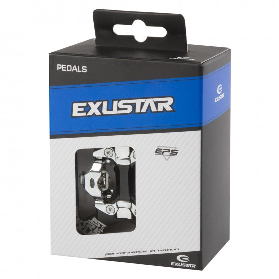 Exustar click pedal MTB 9 16 inch black set