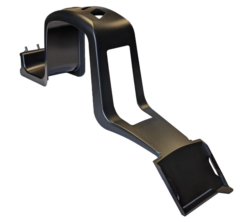 QtcyChectech Qt Helm Wall Display con prezzo cardatore di plastica nero