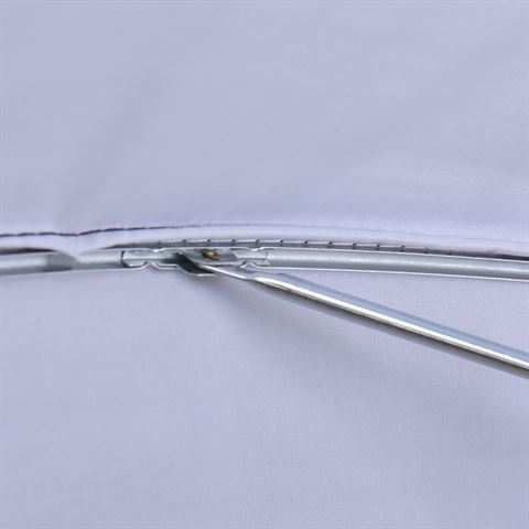 Falcon Eyes Flitparaplu UR-48WB Hvid sort 122 cm