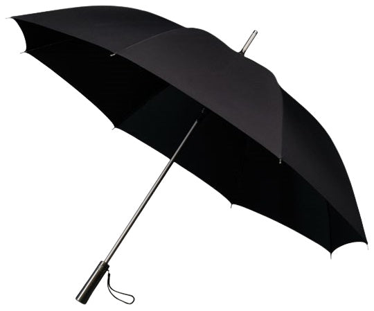 Falcone GolfParaplu vindtæt 125 cm polyester sort