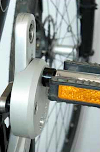 FOM CRANK -CETRIEMENT Universal Aluminium Silver