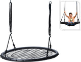 Free and easy nest swing Ø100 cm Black