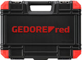 GEDORE RED MONTERING SET TX I resväska 1 2 tum silver 75-stycken